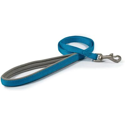 Laisse en nylon rembourrée Ancol Viva - Bleu - 12mm 1m Laisse en nylon rembourrée Ancol Viva - Bleu - 12mm 1m