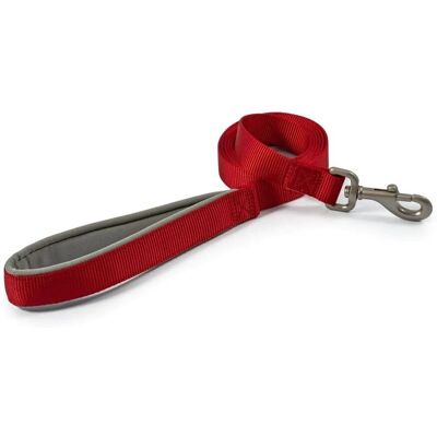 Laisse en nylon Ancol Rouge - 7-9 - Laisse pour chien Laisse en nylon Ancol Rouge - 7-9 - Laisse pour chien