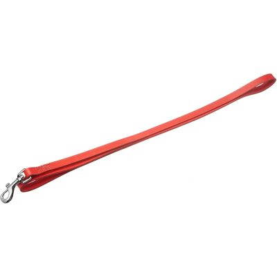 Ancol Heritage Leather Dog Lead - Red - 1m - 19mm Ancol Heritage Leather Dog Lead - Red - 1m - 19mm