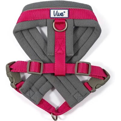 Harnais pour chien rembourré Ancol Viva - Rose Petit Harnais pour chien rembourré Ancol Viva - Rose Petit