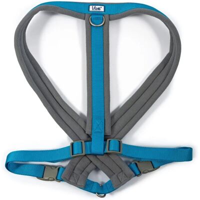 Harnais pour chien rembourré Ancol Viva Bleu XL 70-98cm - Harnais Harnais pour chien rembourré Ancol Viva Bleu XL 70-98cm - Harnais