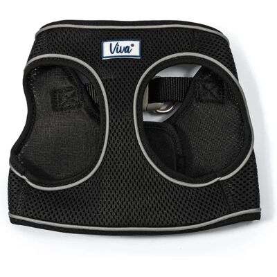 Harnais pour chien à enfiler noir Ancol Viva - S/M - Harnais pour chiens Harnais pour chien à enfiler noir Ancol Viva - S/M - Harnais pour chiens