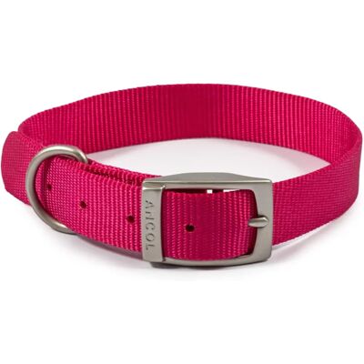 Collier en nylon Heritage Ancol Frambuesa 25mm X39-48cm Taille 5 - Collier pour chien Collier en nylon Heritage Ancol Frambuesa 25mm X39-48cm Taille 5 - Collier pour chien
