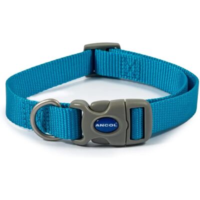 Ancol Viva Nylon Adjustable Collar Blue 20-30cm - Dog Collar Ancol Viva Nylon Adjustable Collar Blue 20-30cm - Dog Collar