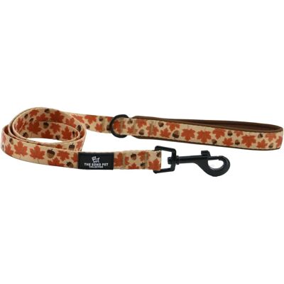 Ancol - Maple Leaf Pattern - Secure Fit - Padded Grip - Dog Lead Ancol - Maple Leaf Pattern - Secure Fit - Padded Grip - Dog Lead