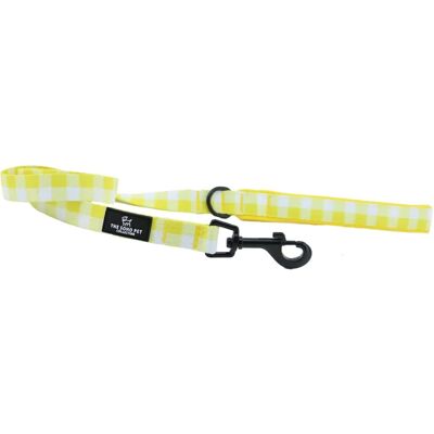 Ancol Soho Yellow Check Patterned Dog Lead - Secure Fit, Padded Grip, Sturdy Ancol Soho Yellow Check Patterned Dog Lead - Secure Fit, Padded Grip, Sturdy