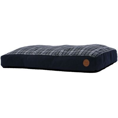 Ancol - Blue and Grey Tartan Dog Mattress - Blue and Grey Tartan - 75x60cm - Dog Mattress Ancol - Blue and Grey Tartan Dog Mattress - Blue and Grey Tartan - 75x60cm - Dog Mattress