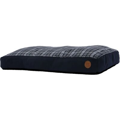 Ancol - Blue and Grey Tartan Dog Mattress - Blue and Grey Tartan - 75x60cm - Dog Mattress Ancol - Blue and Grey Tartan Dog Mattress - Blue and Grey Tartan - 75x60cm - Dog Mattress
