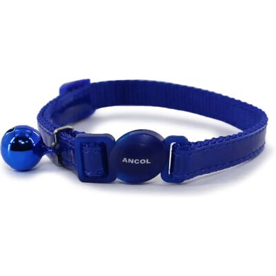 Ancol Blue Gloss Reflective Cat Collar - Cat Collar Ancol Blue Gloss Reflective Cat Collar - Cat Collar