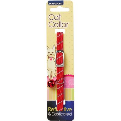Collier Élastique de Sécurité Softweave d'Ancol - Rouge - 30cm Collier Élastique de Sécurité Softweave d'Ancol - Rouge - 30cm
