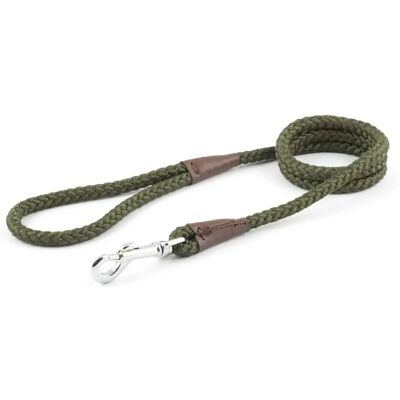Smycz nylonowa Ancol Heritage - Zielona - 107cm x 12mm Smycz nylonowa Ancol Heritage - Zielona - 107cm x 12mm