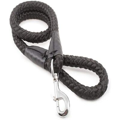 Ancol Schwarzes Nylonseil Hundeleine - Hundeleine Ancol Schwarzes Nylonseil Hundeleine - Hundeleine