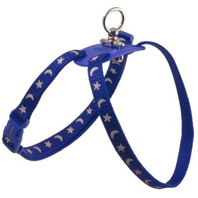 Ancol Cat Harness Moon Stars Blue - Cat Harness Ancol Cat Harness Moon Stars Blue - Cat Harness