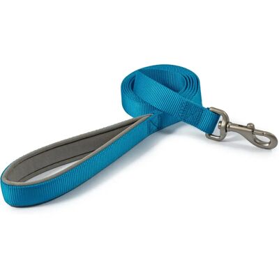Ancol Viva Padded Dog Lead Blue - 2.5m x 185cm Ancol Viva Padded Dog Lead Blue - 2.5m x 185cm