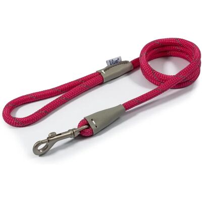 Laisse pour chien réfléchissante rose Ancol Viva Rope - Laisse pour chiens Laisse pour chien réfléchissante rose Ancol Viva Rope - Laisse pour chiens