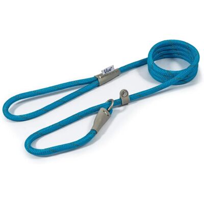 Ancol Viva Rope Slip Lead - Reflective Blue 150cm - Dog Accessory Ancol Viva Rope Slip Lead - Reflective Blue 150cm - Dog Accessory