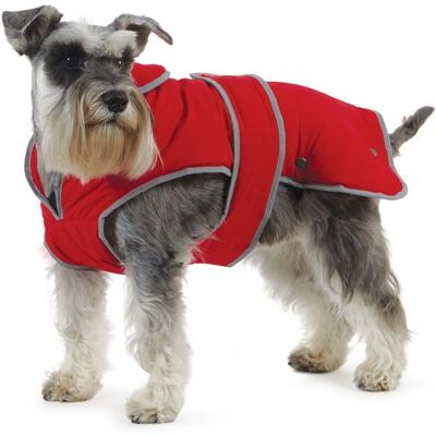 Imperméable pour chien Stormguard Ancol - Rouge coquelicot - Moyen - Publicité Imperméable pour chien Stormguard Ancol - Rouge coquelicot - Moyen - Publicité