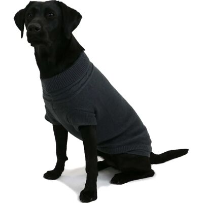 Ancol Pet Products Muddy Paws Cable Knit Dog Sweater - Dog Sweater Ancol Pet Products Muddy Paws Cable Knit Dog Sweater - Dog Sweater