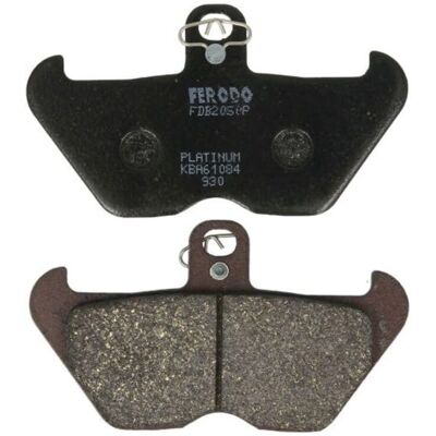 Ferodo FDB2005P Pastilha de freio em platina - Pastilha de freio Ferodo FDB2005P Pastilha de freio em platina - Pastilha de freio