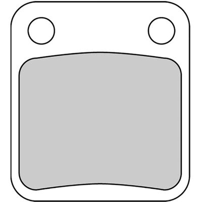Ferodo FDB 250 Platino Pastiglie dei Freni - Pastiglie dei Freni Ferodo FDB 250 Platino Pastiglie dei Freni - Pastiglie dei Freni