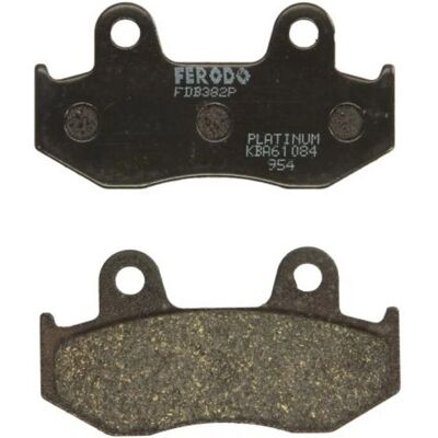 Pastillas de freno Ferodo FDB382 Platino - Tipo de freno Pastillas de freno Ferodo FDB382 Platino - Tipo de freno