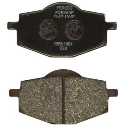 Ferodo FDB 383 Platinum Placa de freno - Placa de freno Ferodo FDB 383 Platinum Placa de freno - Placa de freno