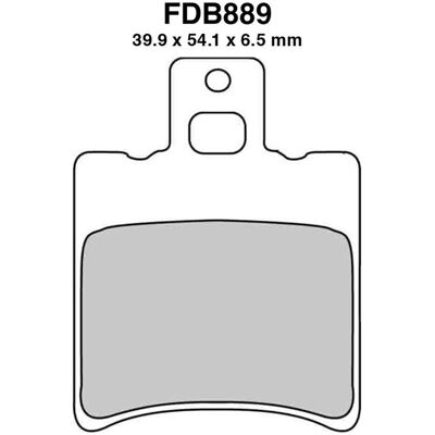 Ferodo Model FDB 889 ST - Remblokken Ferodo Model FDB 889 ST - Remblokken