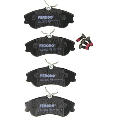 Ferodo FDB1477 Bremsbeläge für Peugeot 206 3/5 Türen - Scheibenbremsensatz Ferodo FDB1477 Bremsbeläge für Peugeot 206 3/5 Türen - Scheibenbremsensatz