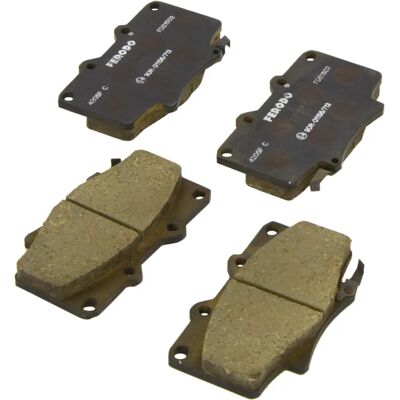 Ferodo FDB1502 - Remblokken voor voorrem - 4 stuks Ferodo FDB1502 - Remblokken voor voorrem - 4 stuks