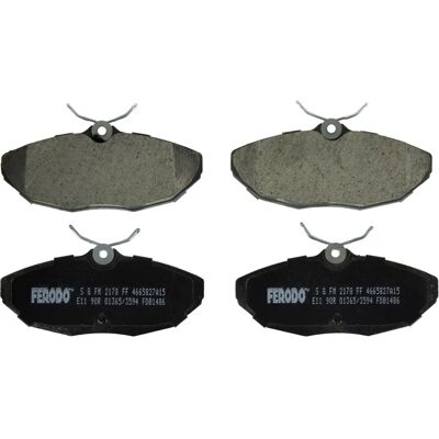 FERODO FDB1486 JarrupalikkaSetti - Takana, Ei kulumisilmaisinta, 114mm Leveys FERODO FDB1486 JarrupalikkaSetti - Takana, Ei kulumisilmaisinta, 114mm Leveys