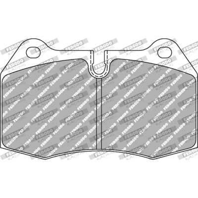 FERODO RACING FCP1561R Kit de plaquettes de frein - Plaquettes de frein FERODO RACING FCP1561R Kit de plaquettes de frein - Plaquettes de frein