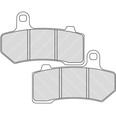 Ferodo FDB2210P Platinum Brake Pad - Unisex Ferodo FDB2210P Platinum Brake Pad - Unisex