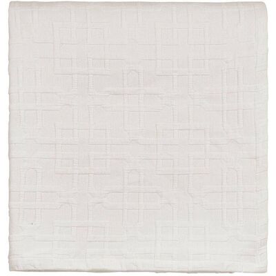 Sanderson Hampton Trellis Throw - 170X220cm - White - Unisex Sanderson Hampton Trellis Throw - 170X220cm - White - Unisex