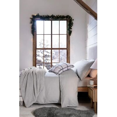 Murmur - Laila - Grey - King - Duvet Cover Murmur - Laila - Grey - King - Duvet Cover