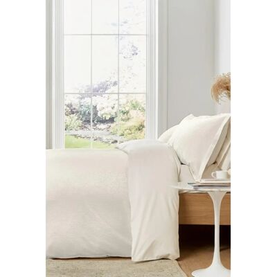 Murmur - Meadow - Ivory - Cotton Sateen - Duvet Cover Murmur - Meadow - Ivory - Cotton Sateen - Duvet Cover