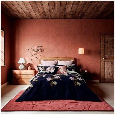 Ted Baker Opal Floral Duvet Cover Set King Size Navy - Duvet Cover Set Ted Baker Opal Floral Duvet Cover Set King Size Navy - Duvet Cover Set