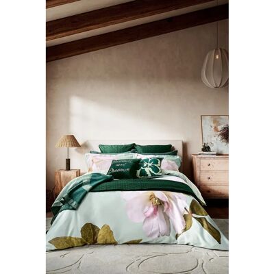 Ted Baker Gardenia Floral Duvet Cover Set Double Mint - Duvet Cover Set Ted Baker Gardenia Floral Duvet Cover Set Double Mint - Duvet Cover Set