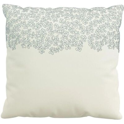 Sanderson Woodland Chorus Pillowcase Squares in Blue Grey - Pillowcase Sanderson Woodland Chorus Pillowcase Squares in Blue Grey - Pillowcase