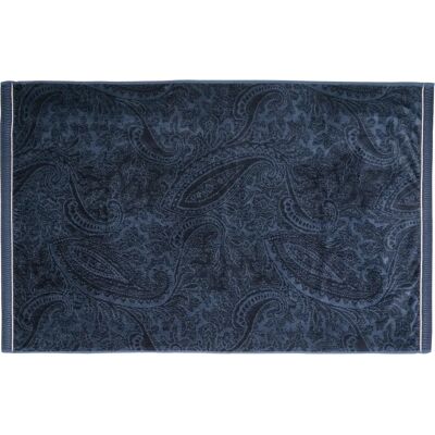 Bedeck of Belfast Freya Navy Cotton Hand Towel - Towel Bedeck of Belfast Freya Navy Cotton Hand Towel - Towel