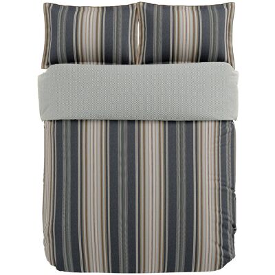Bedeck of Belfast Oscar Grey Single Duvet Cover Set - Duvet Cover Set Bedeck of Belfast Oscar Grey Single Duvet Cover Set - Duvet Cover Set