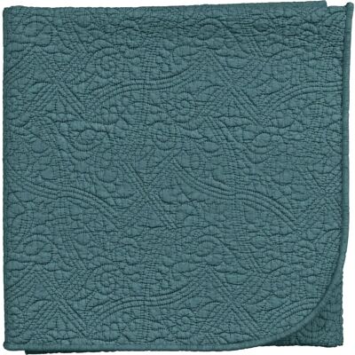 V&A; Botanical Harmony Teal/Claret Throw V&A; Botanical Harmony Teal/Claret Throw