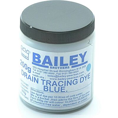 Colorant traçage de drain Bailey BAI1992 - Bleu - Publicité Colorant traçage de drain Bailey BAI1992 - Bleu - Publicité