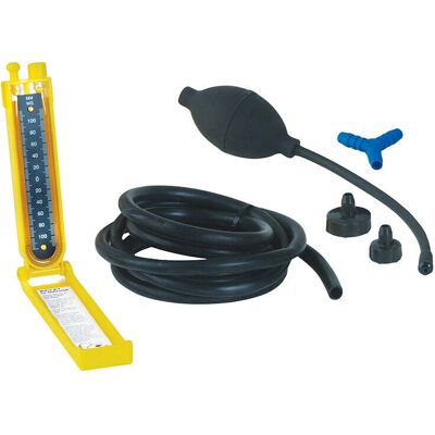 Kit de test de drain Bailey BAI4074 - Manomètre en U, 9ft de tube - Publicité Kit de test de drain Bailey BAI4074 - Manomètre en U, 9ft de tube - Publicité