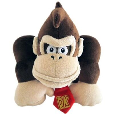 Pelúcia Nintendo Donkey Kong - Coleção Super Mario - 8" Pelúcia Nintendo Donkey Kong - Coleção Super Mario - 8"