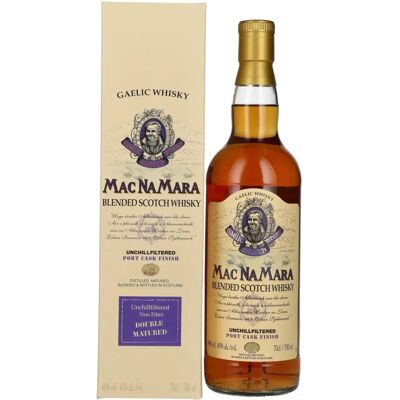 The Gaelic Whisky MACNAMARA Port Cask Finish Blended Scotch Whisky - Whisky The Gaelic Whisky MACNAMARA Port Cask Finish Blended Scotch Whisky - Whisky