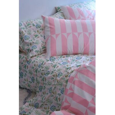 Novogratz Pink Waverly Tile Duvet Cover Set - Duvet Cover Set Novogratz Pink Waverly Tile Duvet Cover Set - Duvet Cover Set