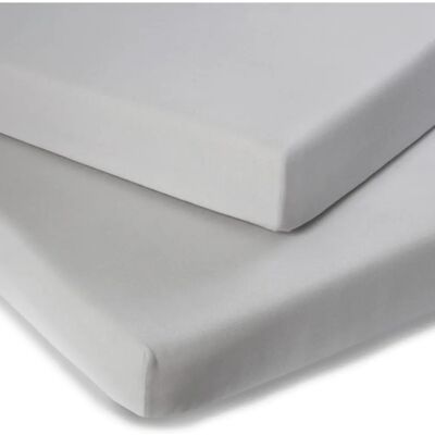 Clair De Lune 2-Pack Micro-Fresh Travel Crib Sheets - Travel Crib Sheets Clair De Lune 2-Pack Micro-Fresh Travel Crib Sheets - Travel Crib Sheets