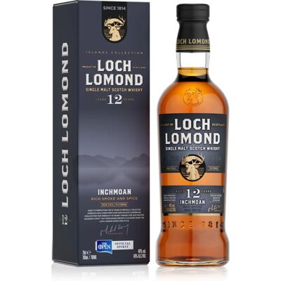 Loch Lomond Inchmoan 12 Ans Tourbé 0,7l 46% - Publicité Loch Lomond Inchmoan 12 Ans Tourbé 0,7l 46% - Publicité