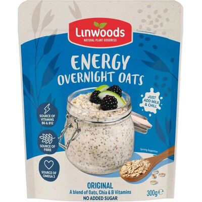 Linwoods Overnight oats original energy - avena nocturna Linwoods Overnight oats original energy - avena nocturna