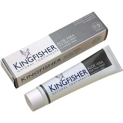Kingfisher Naturlig Tannkrem Aloe Vera med Mynte (100ml) Kingfisher Naturlig Tannkrem Aloe Vera med Mynte (100ml)